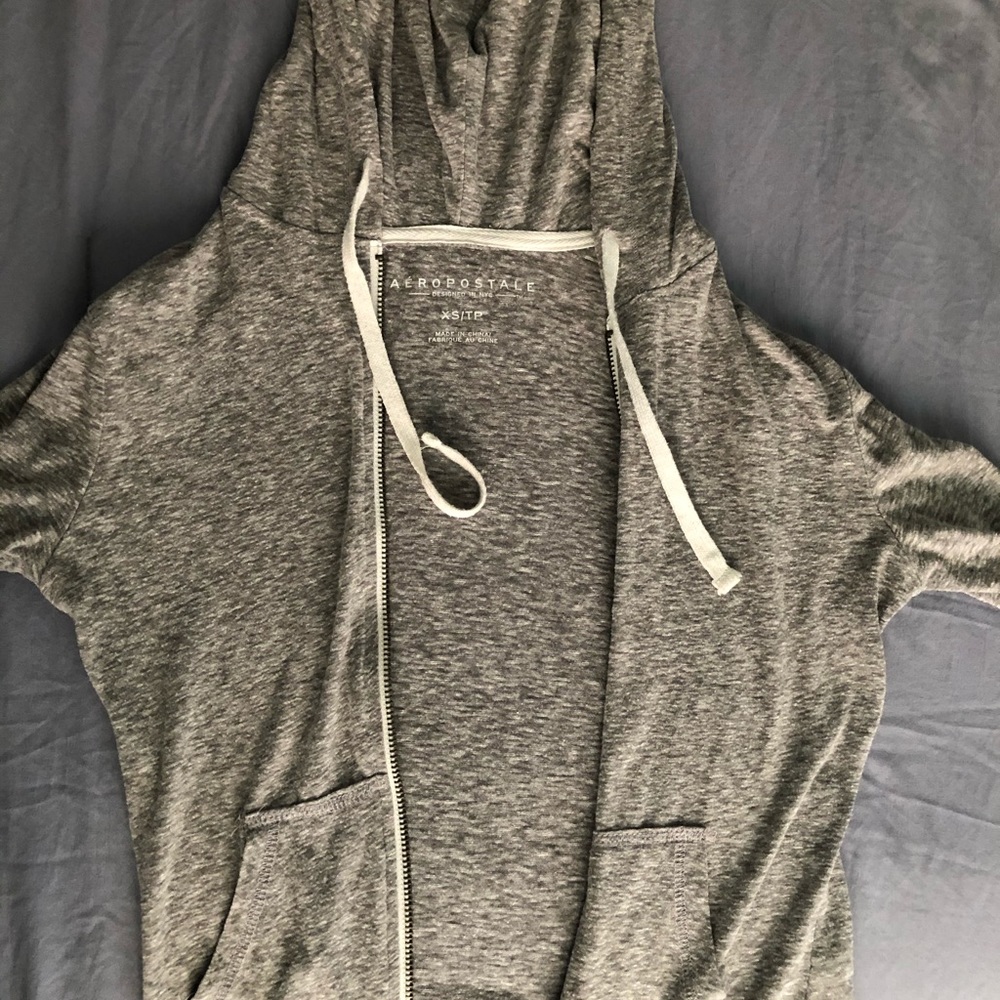 Light grey fitted jacket